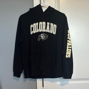 Colosseum Black Colorado Buffaloes Hoodie